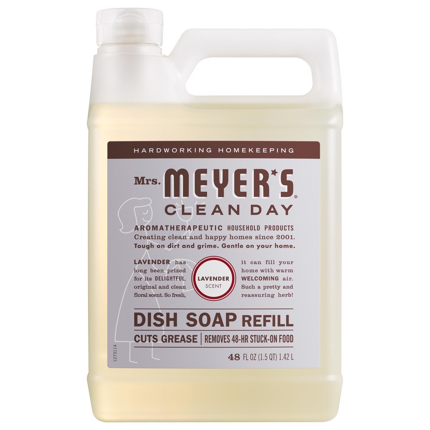 Mrs. Meyer's Clean Day Lavender Scent Liquid Dish Soap Refill 48 oz 1 pk