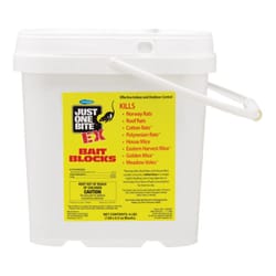 Farnam Just One Bite EX Toxic Rodenticide Bait Blocks For Mice and Rats 4 lb