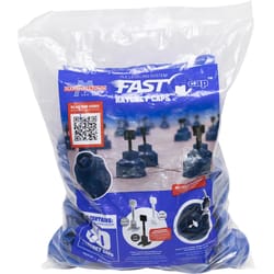 Fast Cap 1/8 in. H Plastic Ratchet Cap 50 pc