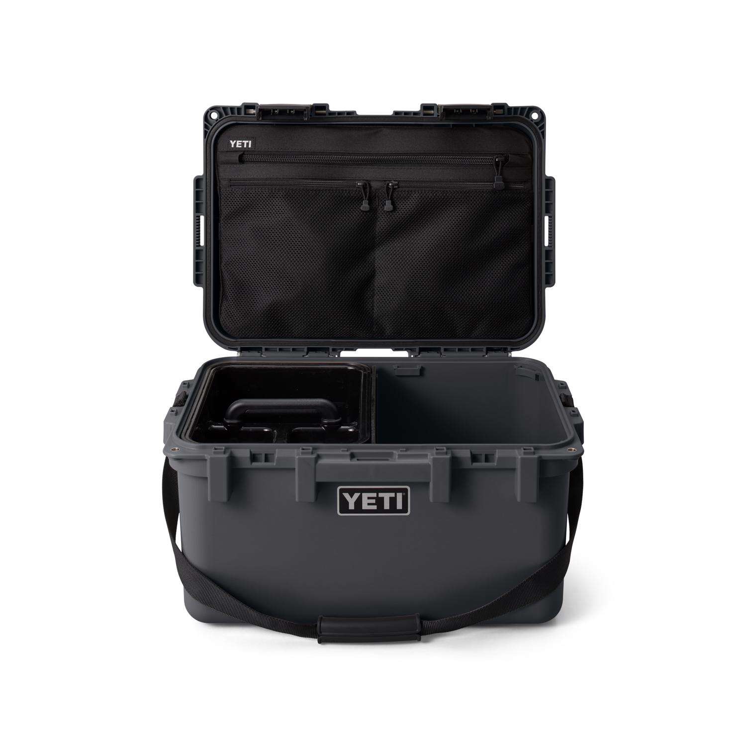YETI LoadOut GoBox 30 Charcoal Cargo Box 1 pk Mfr