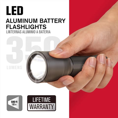 ace hardware rechargeable flashlight Fenix PD26R The Closed Loop Temperature Control feature automatically monitors and adjusts the output to regulate the temperature of the light for improved safety Ace 350 lm Black LED