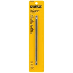 DEWALT Slotted 6 in. L Screwdriver Bit Heat-Treated Steel 1 pc