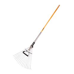 RAK-O 58 in. Carbon Steel Multi-Purpose Garden Tool Wood Handle