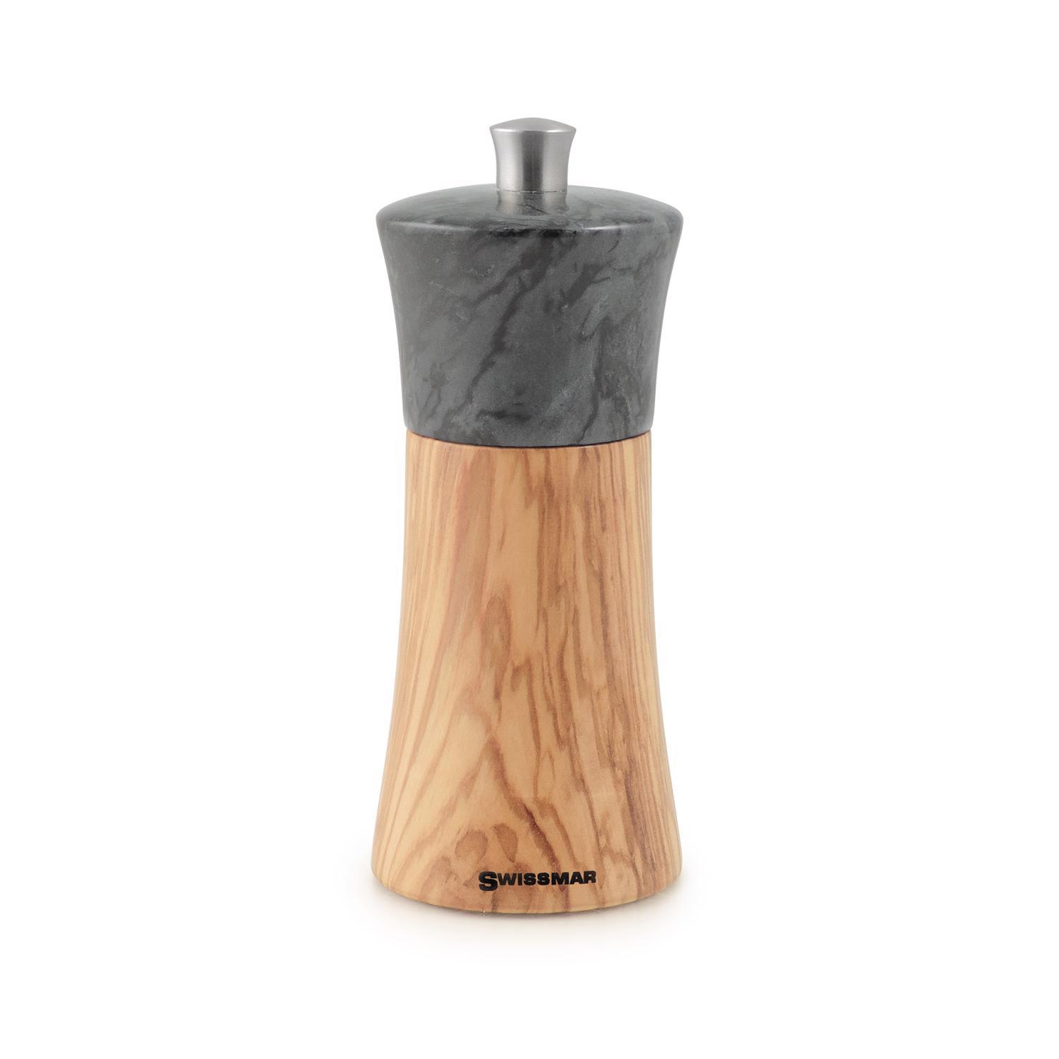 Swissmar Natural Olivewood Pepper Mill - Thumbnail 2