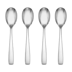 Hampton Forge Austin Silver Stainless Steel Flatware Teaspoon Set 4 pc