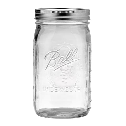 Ball Wide Mouth Mason Jar 32 oz 1 pk Mfr# 1440096273 - Ace Hardware