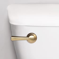 Korky Tank Lever Gold Brushed Plastic For Universal