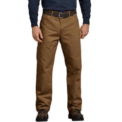 Dickies Men's Cotton Carpenter Pants Rinsed Brown 44x32 7 pocket 1 pk