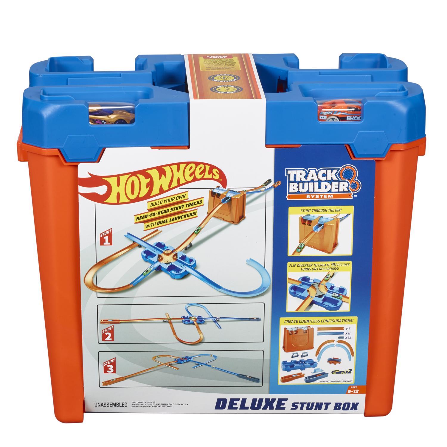 Hot Wheels Track Builder Deluxe Stunt Box Multicolored Mfr# GGP93