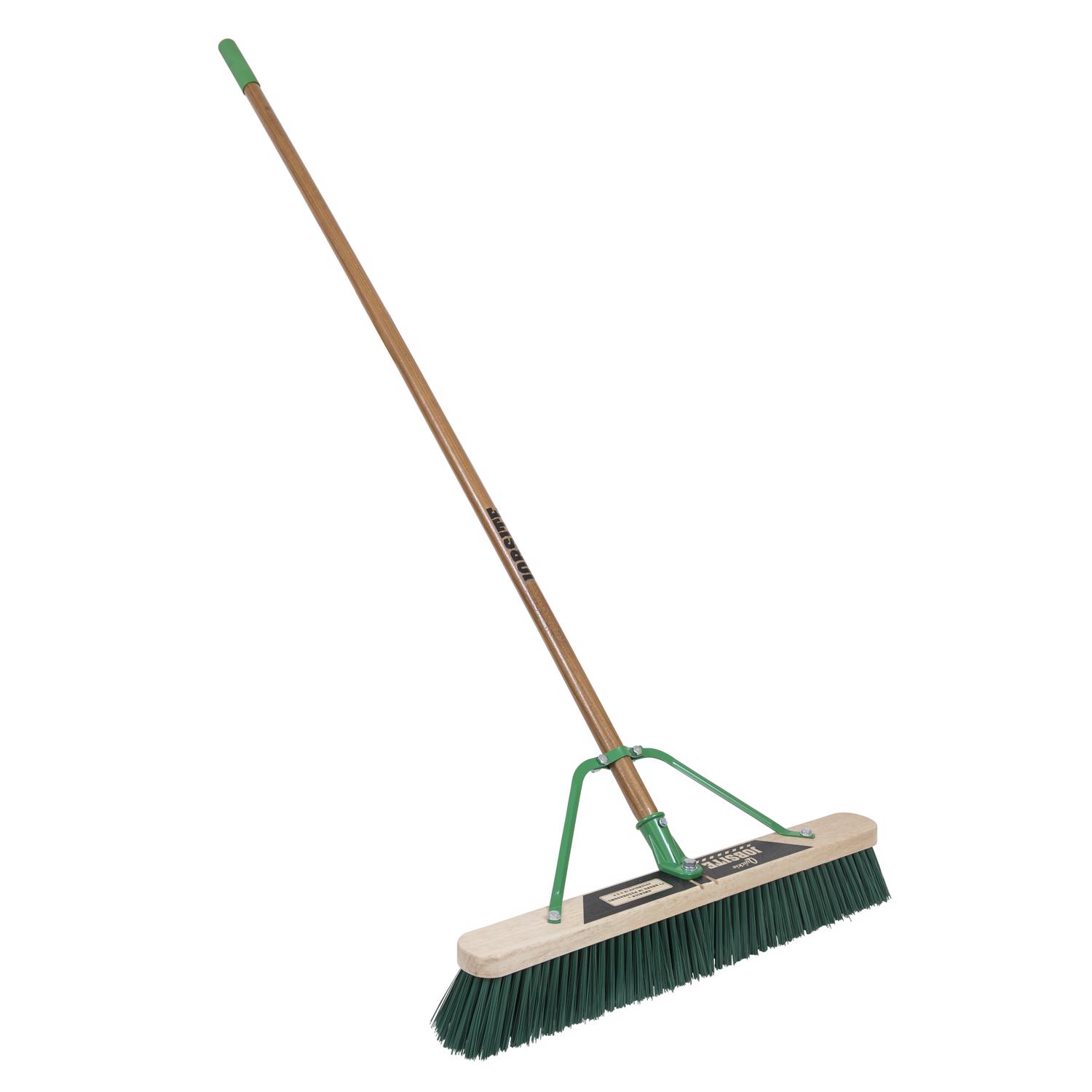 Job Site Polypropylene 24 in. Rough Surface Push Broom