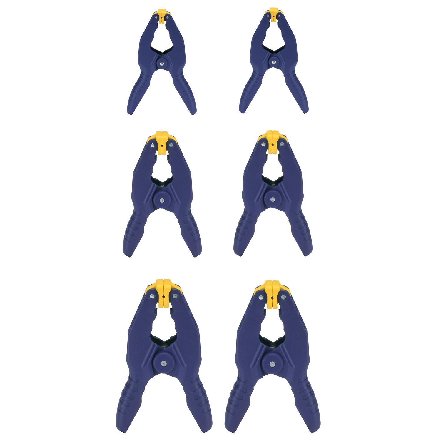 Set De 25 Pinces à Ressort (spring Clamps) - 24 Pinces Tailles Assorties + 1 Serre-joint à Onglet