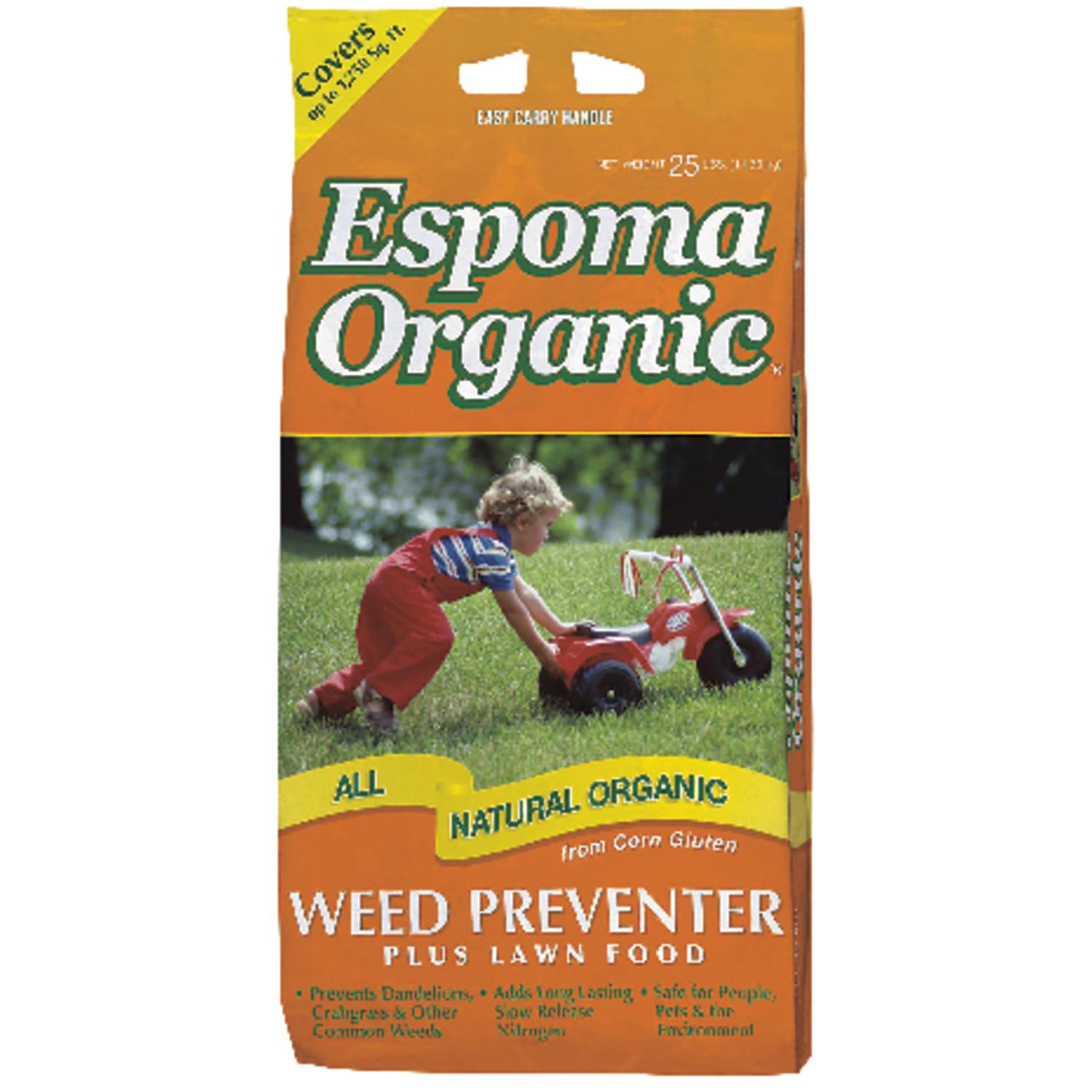 Espoma Organic Weed Preventer Lawn Food