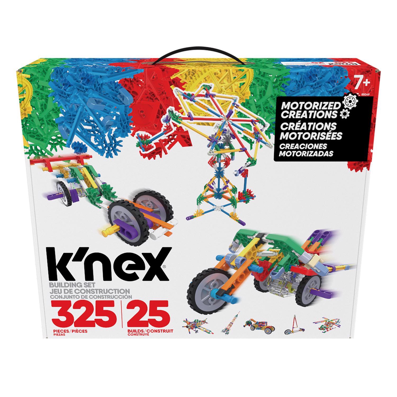 K'Nex Motorized Creations Building Set Toy Assorted 325 pc Mfr
