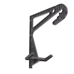 The Bucket Bracket 21.9 in. H X 18.75 in. W X .9 in. D Black Thermoplastic Shelf Bracket/Hanger