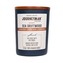 House of Velas Journeyman Blue Sea Driftwood Scent Candle 15 oz