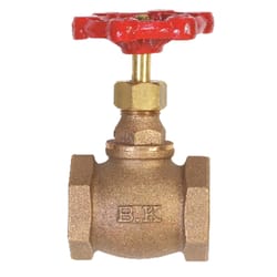 BK Products ProLine Series 1-1/4 in. FIP Brass Globe Valve