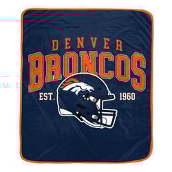 Pegasus Sports NFL Denver Broncos Blanket Polyester 6 pk