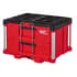 Milwaukee Packout 22 in. Modular 2-Drawer Tool Box Black/Red