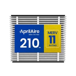 AprilAire 20 in. W X 25 in. H X 4 in. Synthetic Fiber 11 MERV Pleated Air Cleaner Cabinet Air Filter