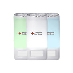 American Red Cross Blackout Buddy White LED Rechargeable Plug-in Flashlight