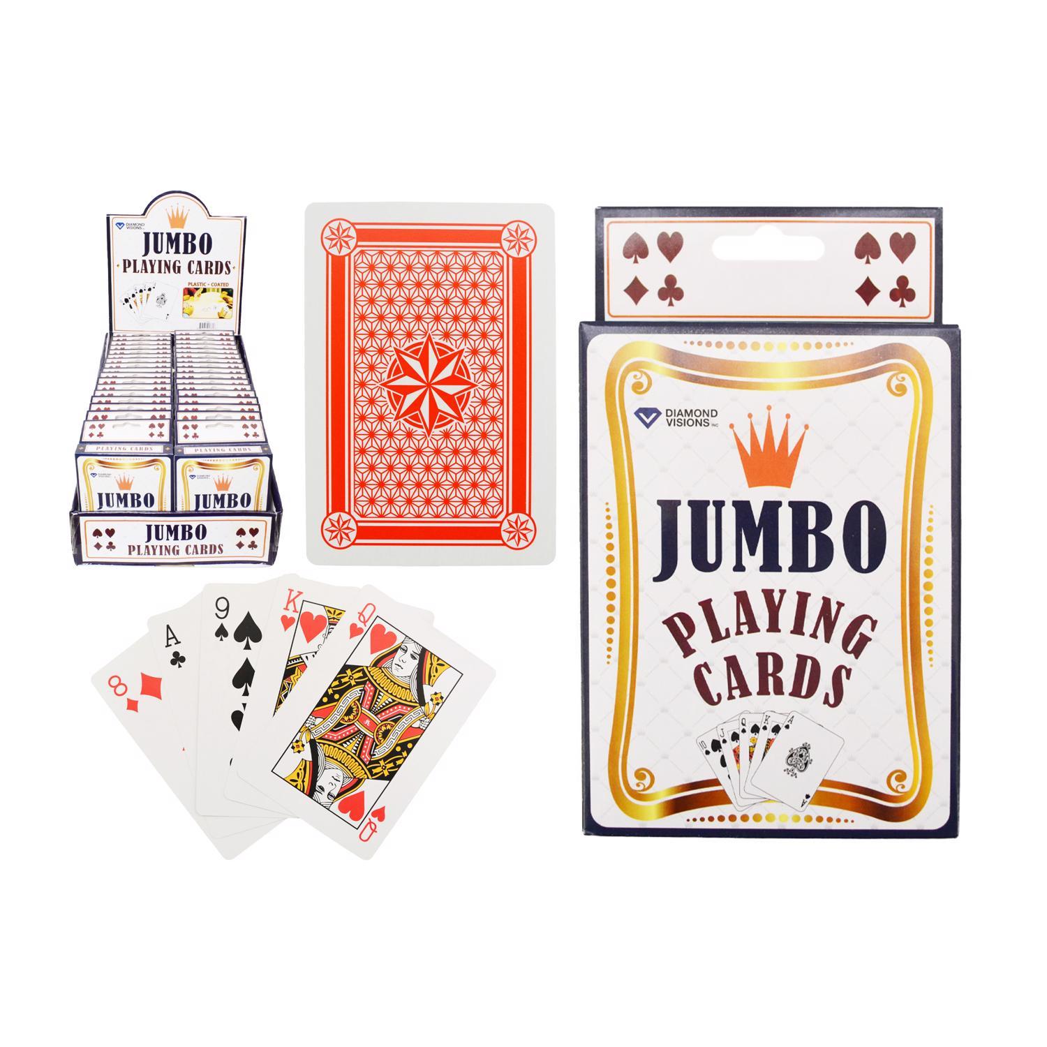 Diamond Visions Jumbo Playing Card 54 pc Mfr# 11-1681 - Ace Hardware