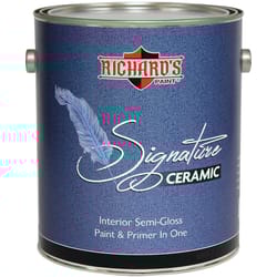 Richard's Paint Signature Series Plus Semi-Gloss Tint Base Water-Based Paint and Primer Interior 1 g