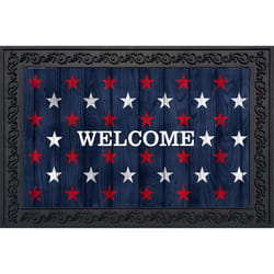 Briarwood Lane 30 in. W X 18 in. L Multi-Color Rubber Door Mat