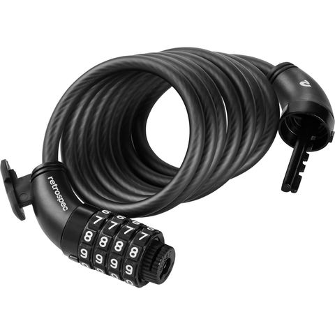 Retrospec Steel Cable Bike Locks Matte Black Mfr# 5604 - Ace Hardware