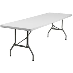 Flash Furniture Classic 30 in. W X 96 in. L Rectangular Folding Table