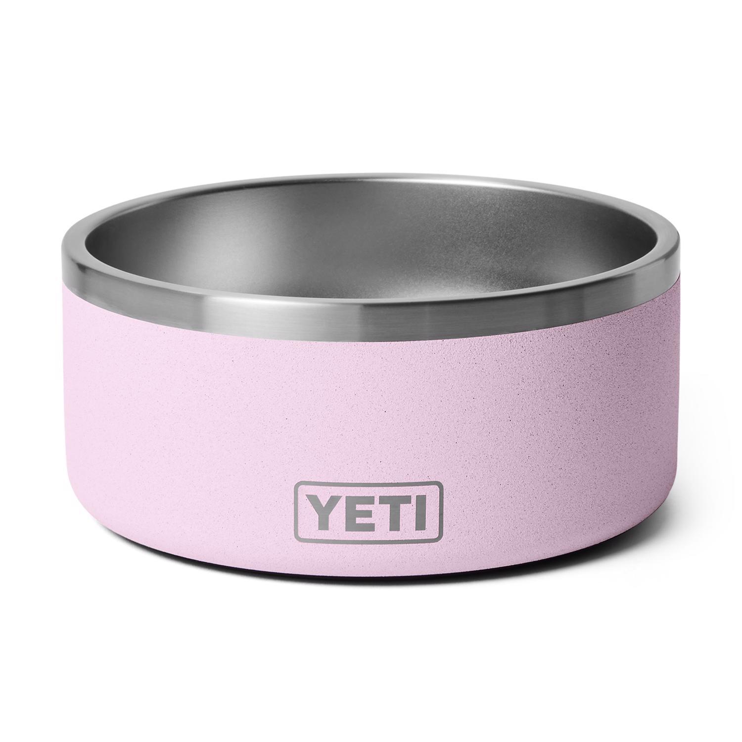 YETI Boomer Cherry Blossom Stainless Steel 8 cups Pet Bowl For Dogs