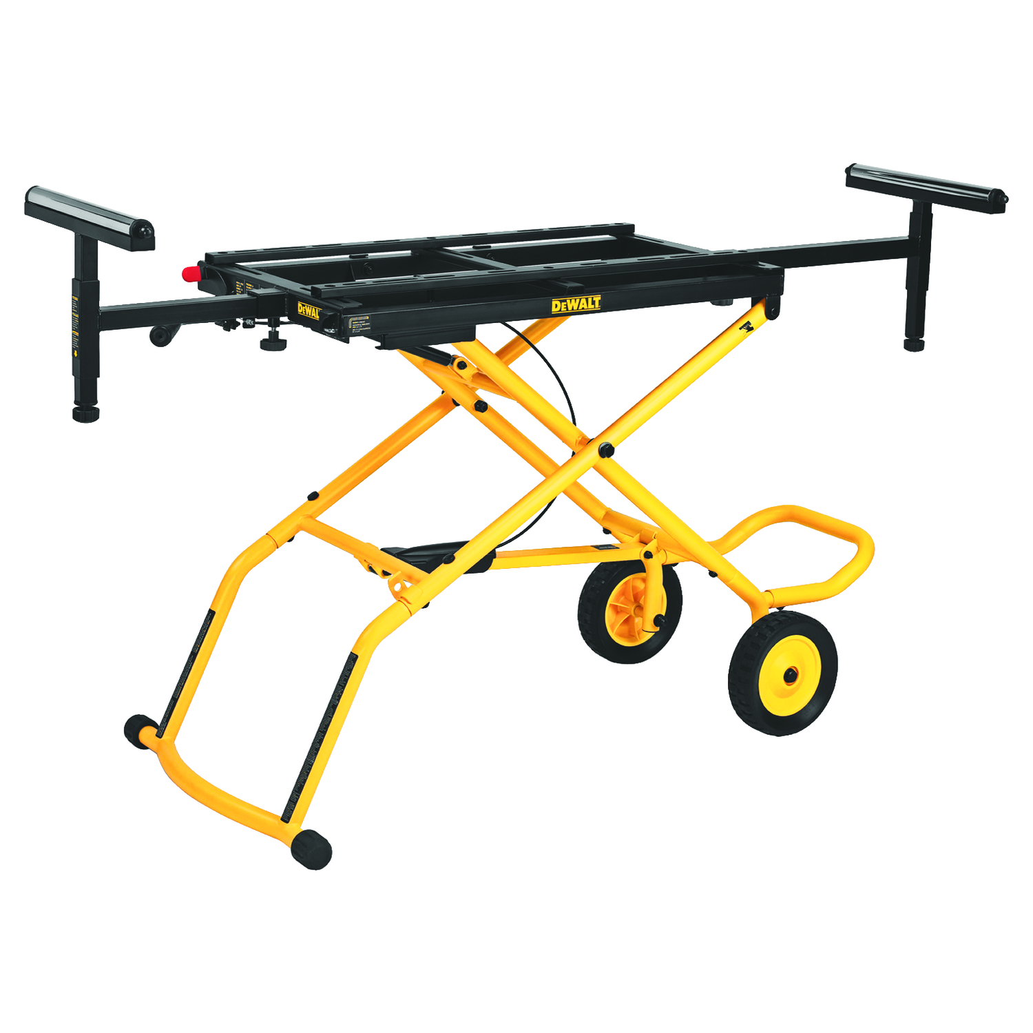 DEWALT Metal 98 in. L X 32-1/2 in. H X 59.5 in. W Miter Saw Stand