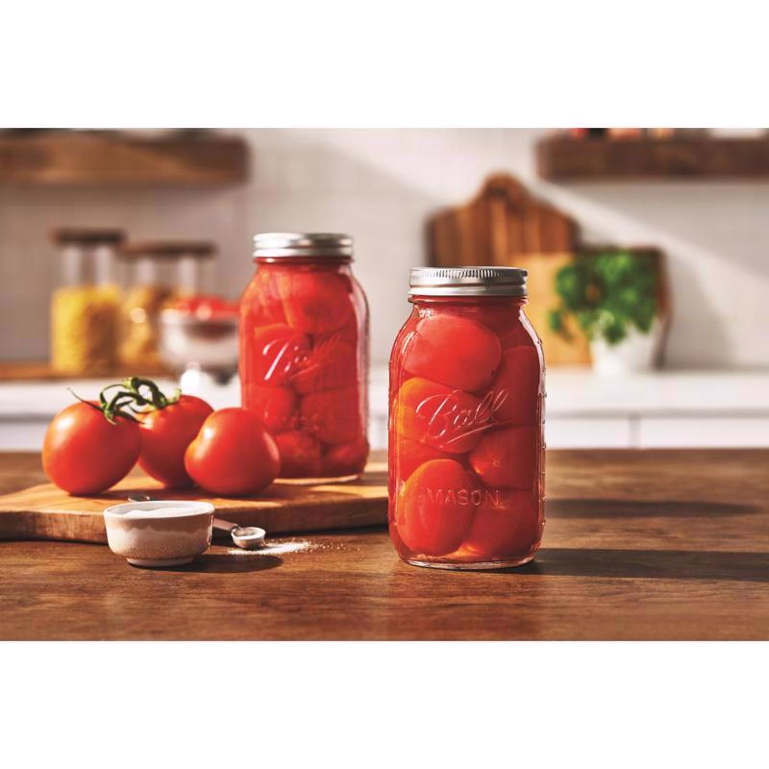 Ball Regular Mouth Mason Jars 32 oz - 12 Pack Quart Mfr# 62000