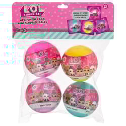 L.O.L. Surprise! Birthday Party Mini Surprise Balls Plastic 4 pc