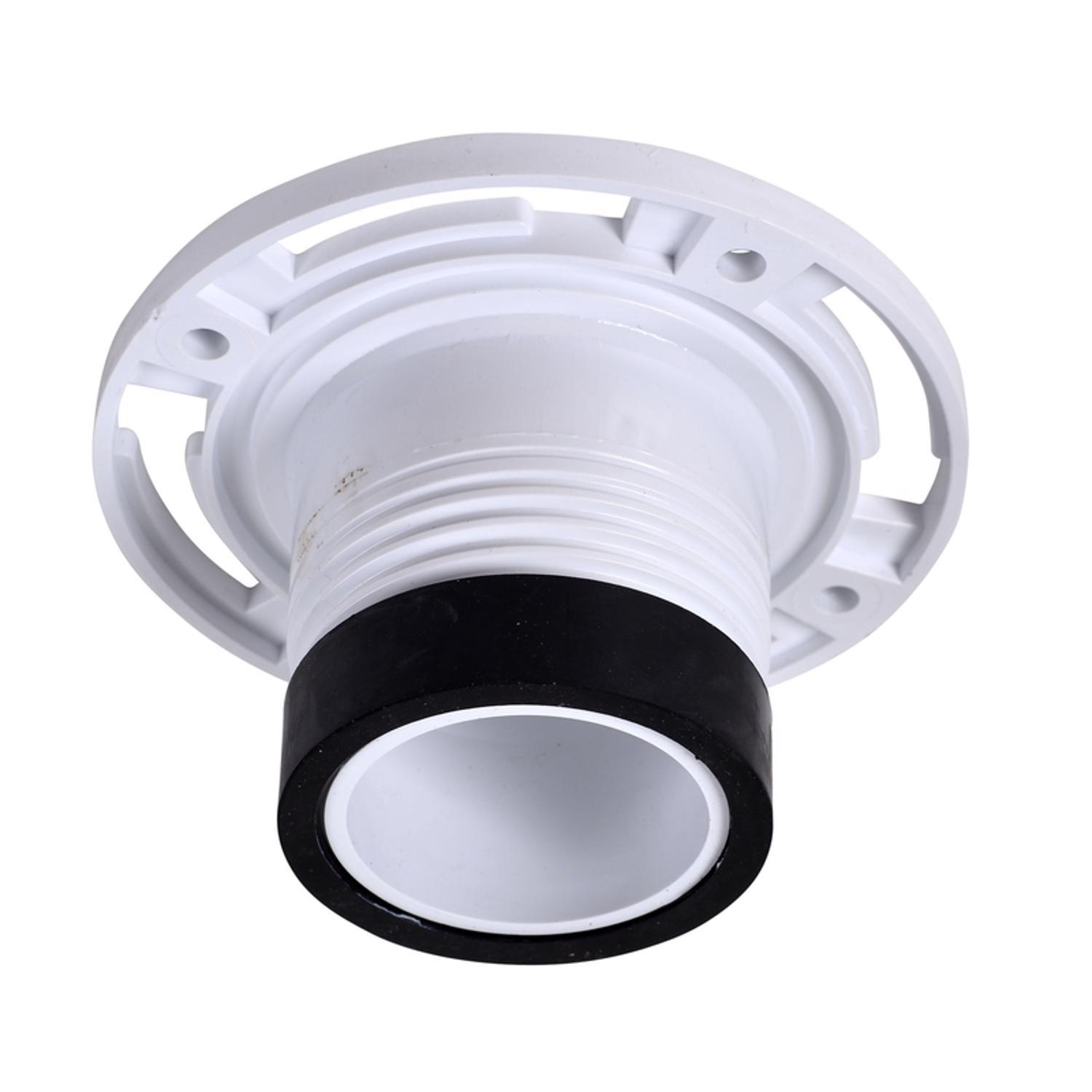 Oatey Twist-N-Set PVC Flange Mfr# 43654 - Ace Hardware