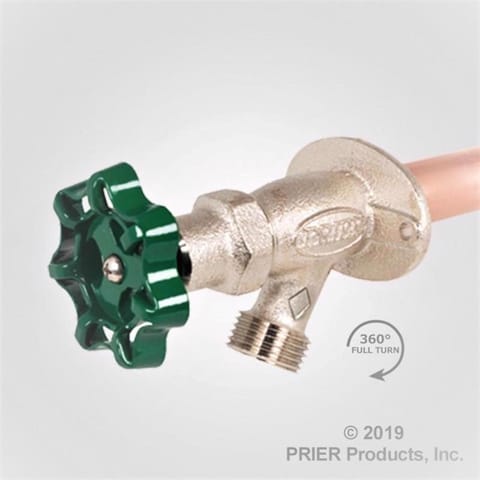 Prier C-134 Series 1/2 in. MPT X 1/2 in. Sweat Brass Freezeless