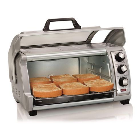 Hamilton Beach Metal Silver 6 slot Toaster Oven 10.81 in. H X