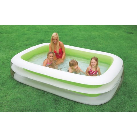 Intex 203 gal Rectangular Plastic Inflatable Pool 22 in. H X 69 in