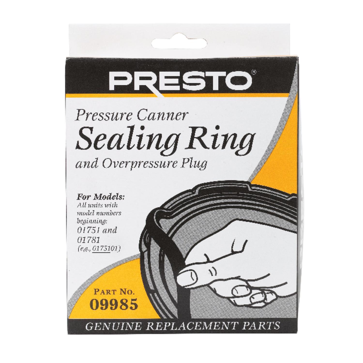 09985 Pressure Canner Sealing Ring and Overpressure Plug