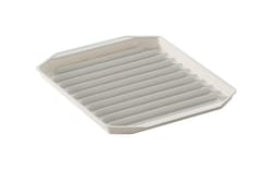 Nordic Ware 7.6 in. W X 8.8 in. L Bacon Rack White