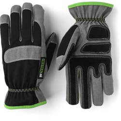 Hestra Job Unisex Indoor/Outdoor Anton Work Gloves Black/Gray XXL 1 pair