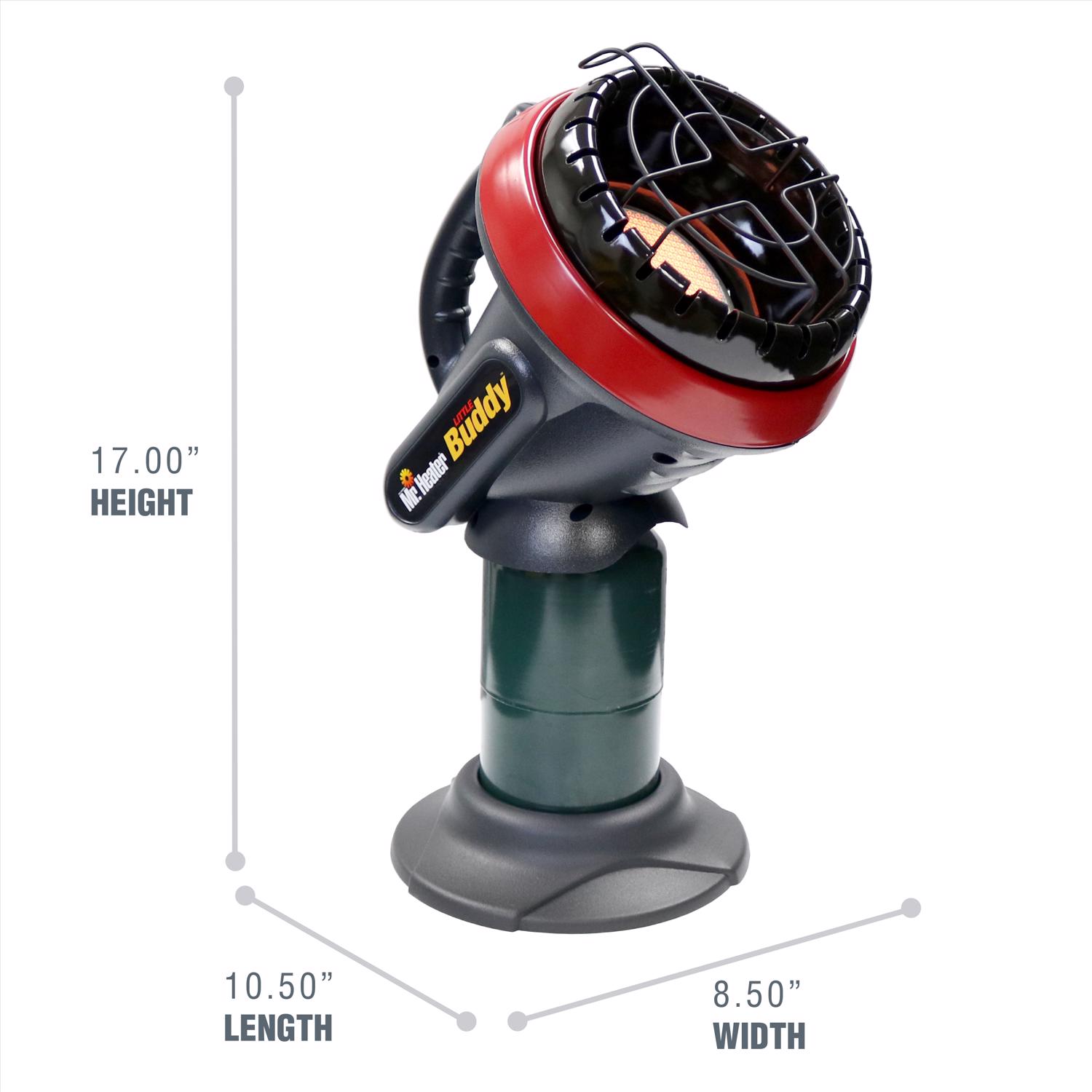 M*u様 LITTLE BUDDY LB500 Mr. Heater Little Buddy 3800 Btu/h 95 sq ft Radiant Propane Heater