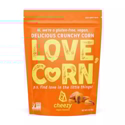Love Corn Cheezy Crunchin Corn 4 oz Bagged
