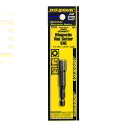 Eazypower Isomax 1/4 in. drive X 2-9/16 in. L Steel Magnetic Nut Setter 1 pc
