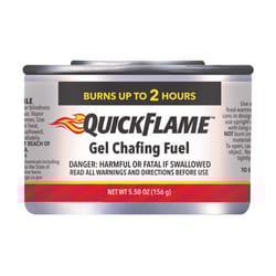 Sterno Quick Flame Chafing Fuel Steel 5.5 fl. oz. 1 pk