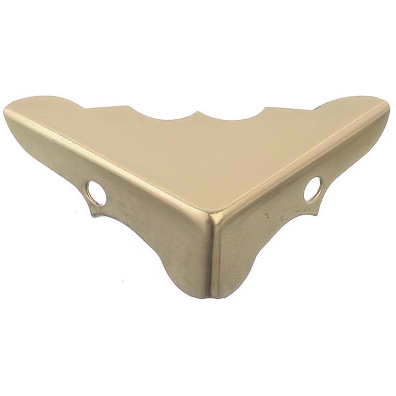 Ace Polished Brass Decorative Corner 0.6 in. 1.25 in. 4 pk Mfr# 01
