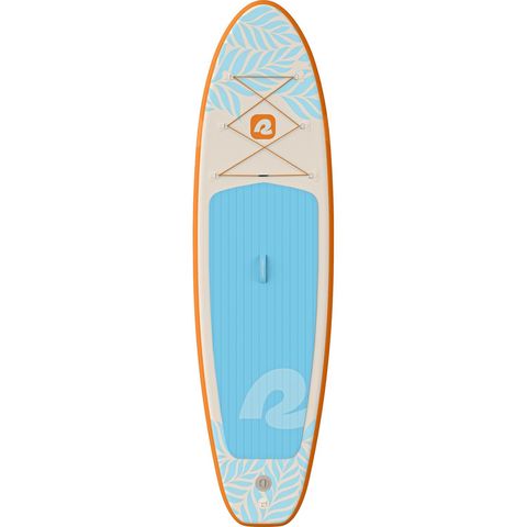 Retrospec Weekender 2 PVC Inflatable Creamsicle Paddle Board Kit 6