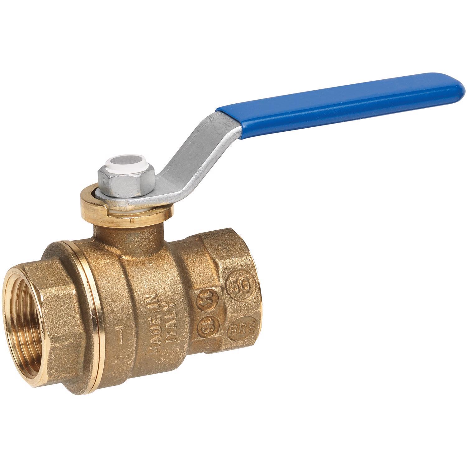 Homewerks 1/2 in. Brass FIP Ball Valve Full Port Quarter-Turn