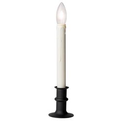 Celestial Lights Black Onyx No Scent Dual Intensity LED Battery Operated Window Candle 7.1 oz Indoor