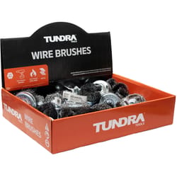 Tundra Hex Wire Wheel Brush Metal 1 rpm 30 pc