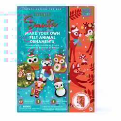 Box CanDIY Totally Santa Ornaments Multicolored